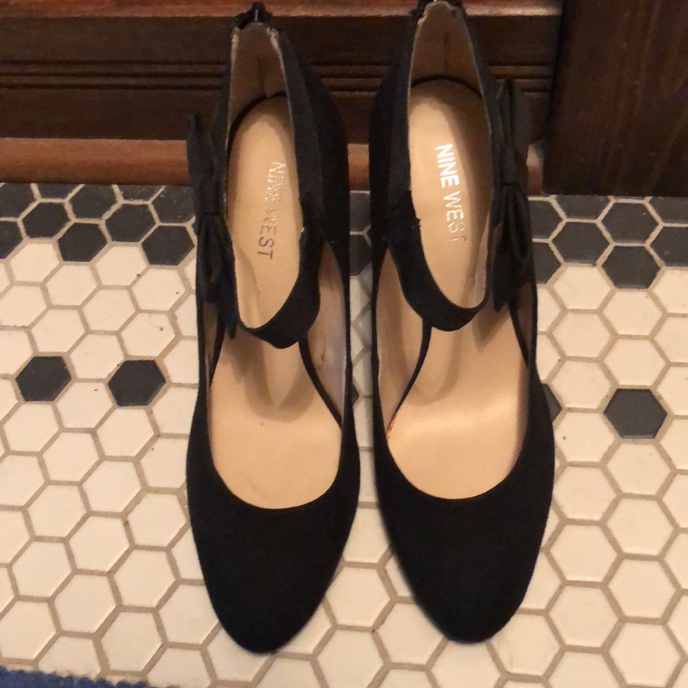Black Nine West High Heels